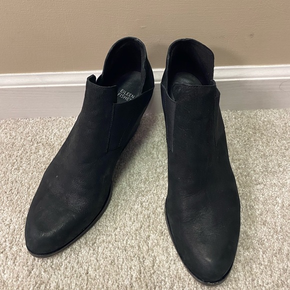 Eileen Fisher Shoes - Eileen Fisher Black Suede Women’s Ankle Boots